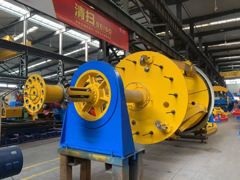 advanced cable coiling equipment for heavy-duty cable laying