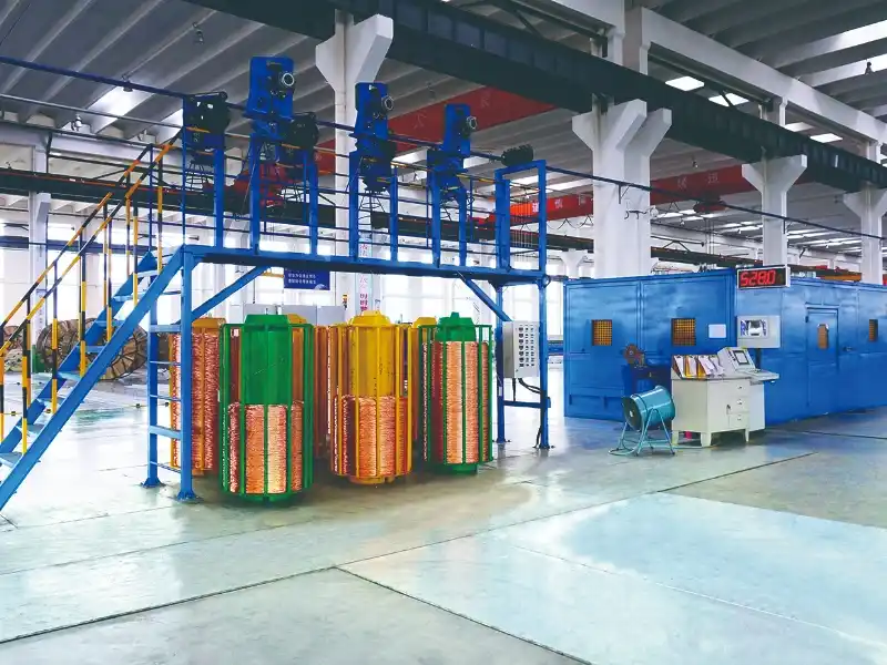 double twist cable bunching machine