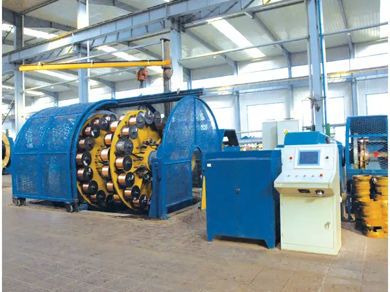copper wire screening machine for cable manufacturing