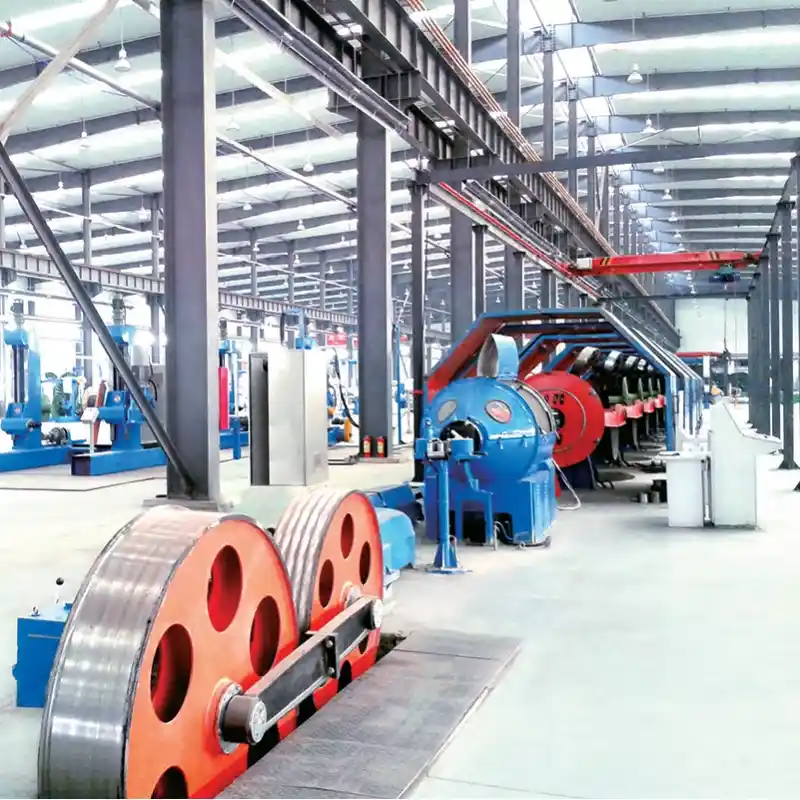 bow type cabling machine