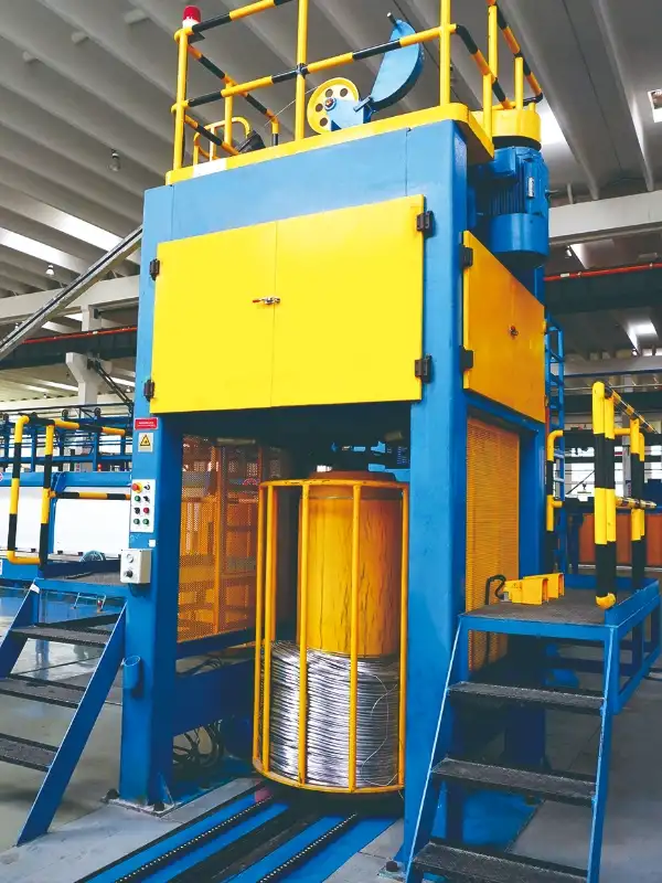 alloy rod break down machine for winding wrapping