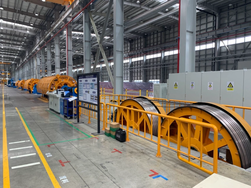 Rigid stranding machines