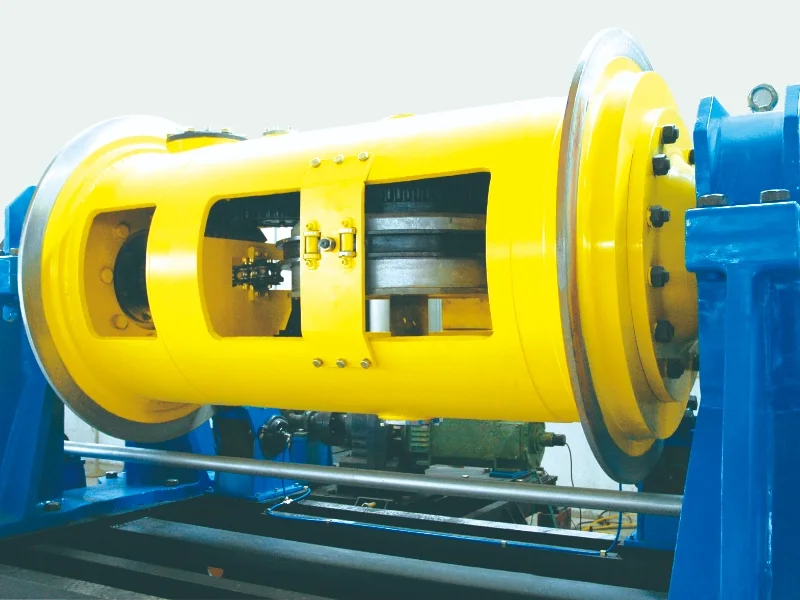 máquina trenzadora de doble torsión