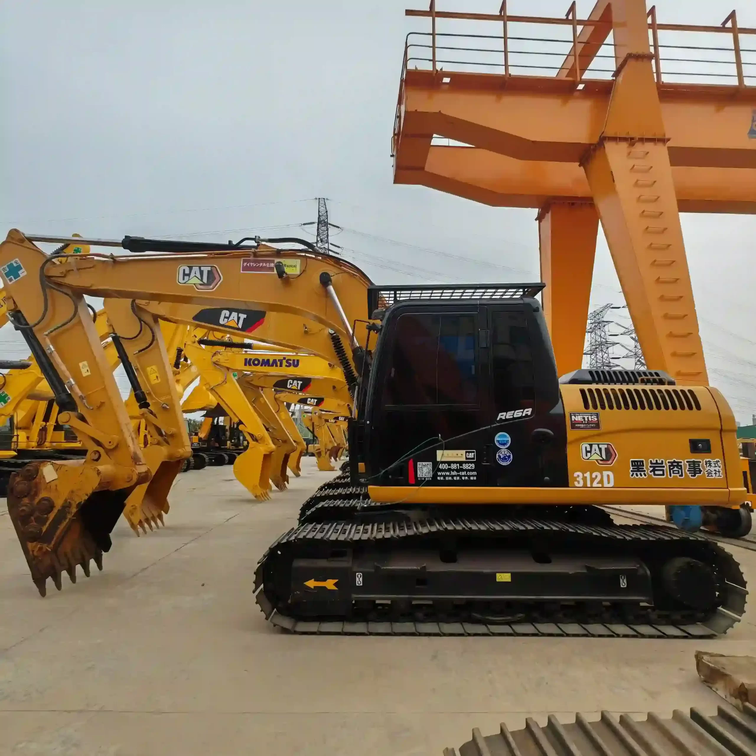 Used Medium excavator CAT 312D