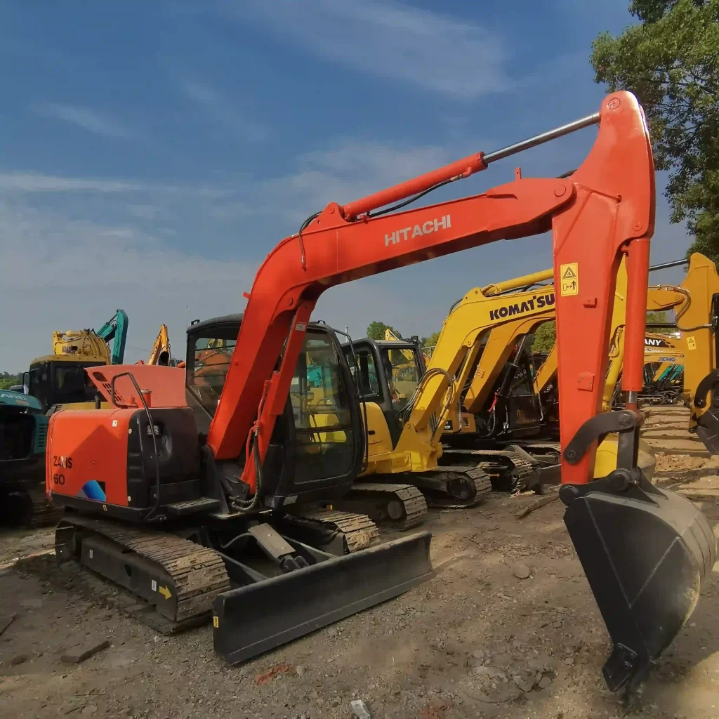 Used Hitachi Zaxis 60 Excavator 6 Used Hitachi Zaxis 60 Excavator