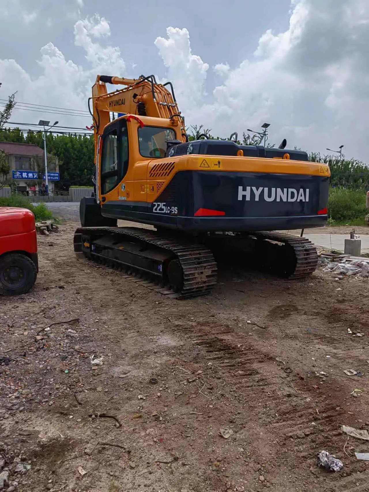 used korean Hyundai excavators