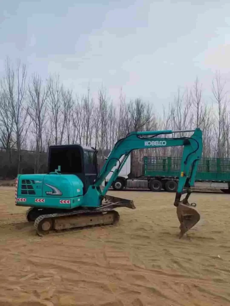 Mini excavator construction machinery