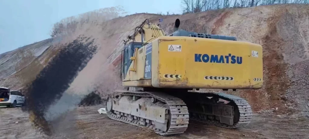 Komatsu pc600 Japan excavator used