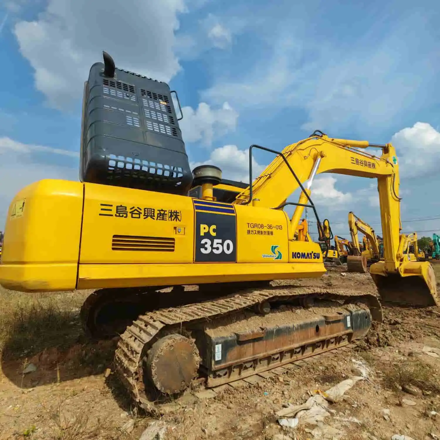 Komatsu pc350-7 Japan excavator used