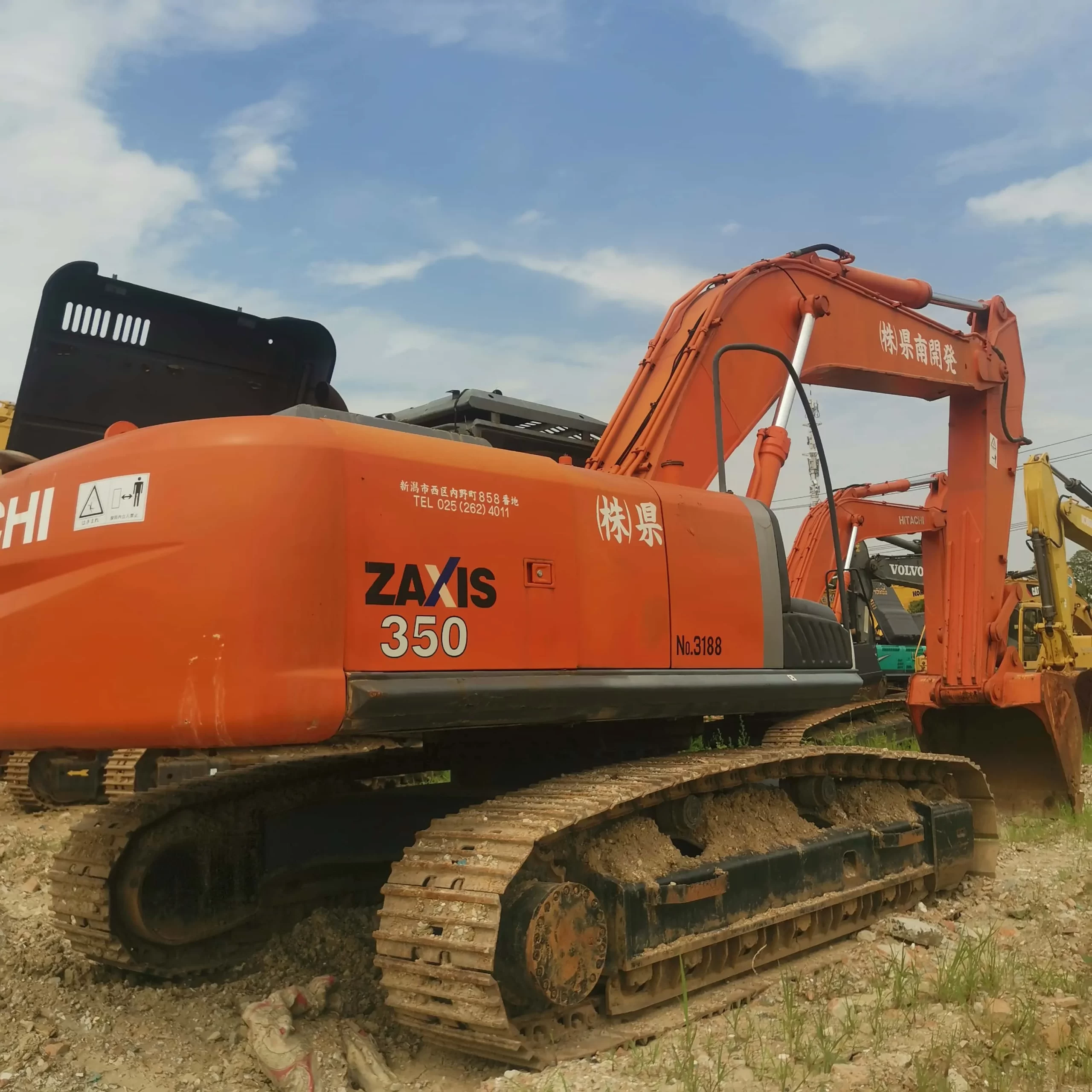 Used Excavator Japan Hitachi Zaxis 350 heavy