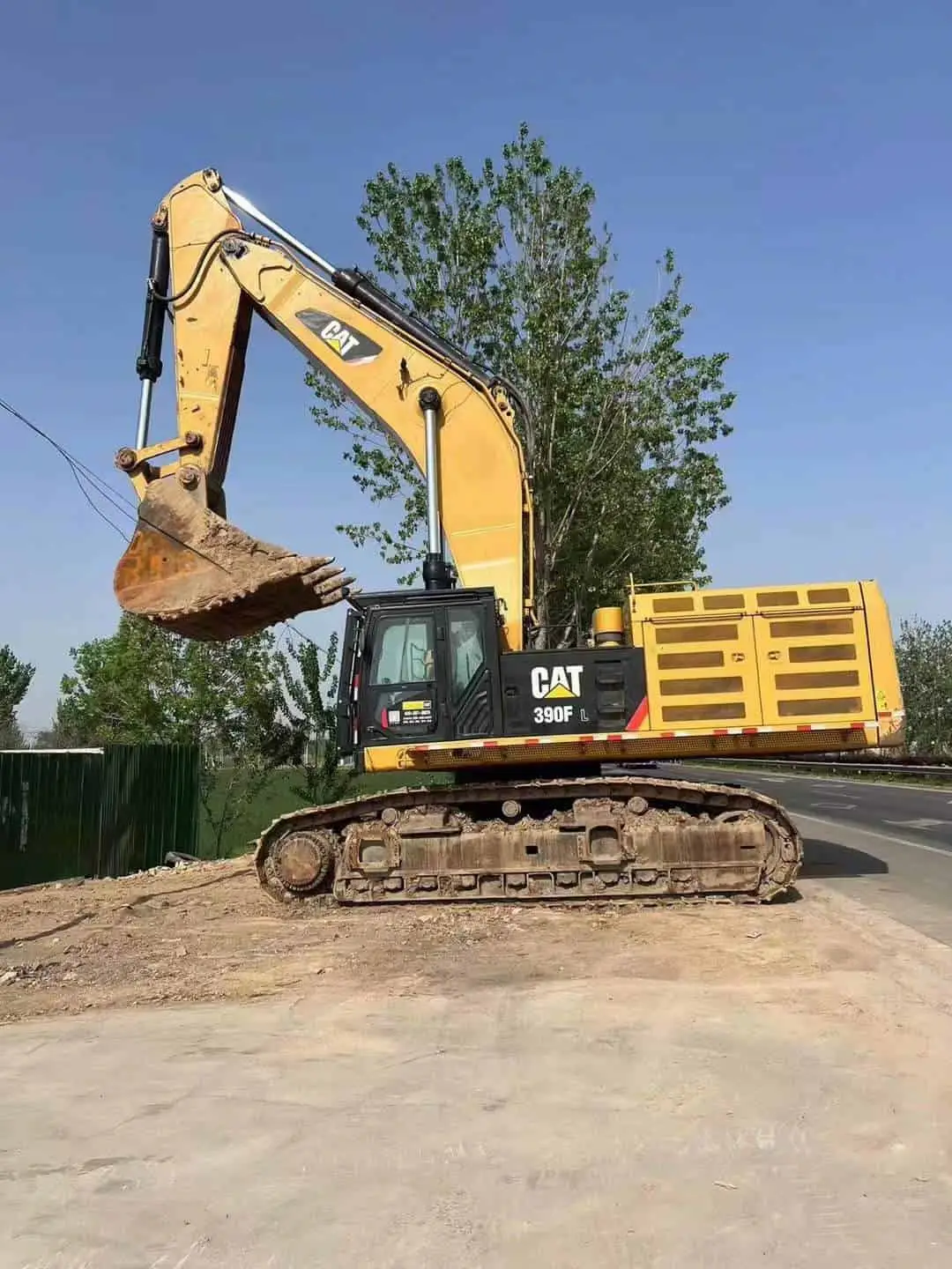 used Caterpillar excavator