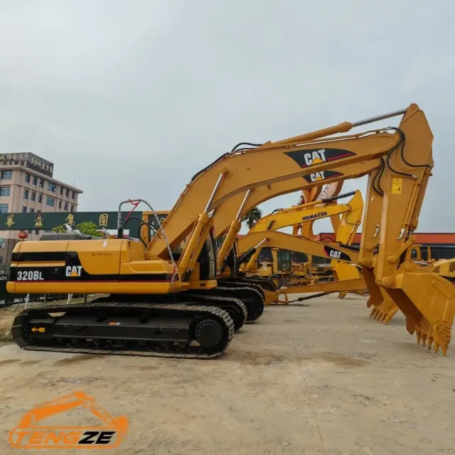 حفارة مستعملة CAT 320BL سعة 20 طنًا 1 USED CAT 320BL EXCAVATOR 20tons