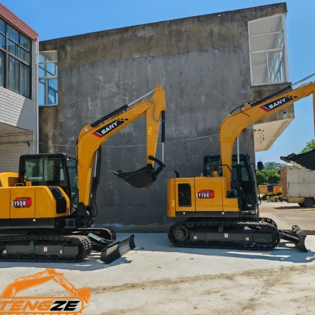 New SANY SY55U mini excacator 4 New SANY SY55U mini excacator