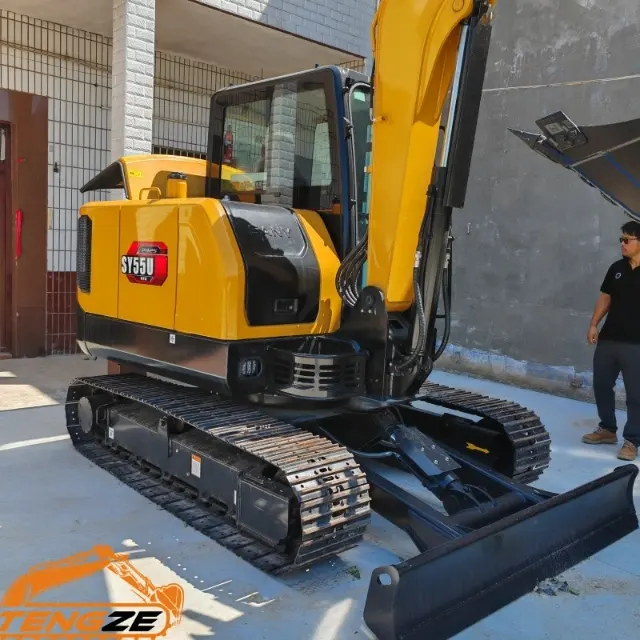 New SANY SY55U mini excacator 2 New SANY SY55U mini excacator