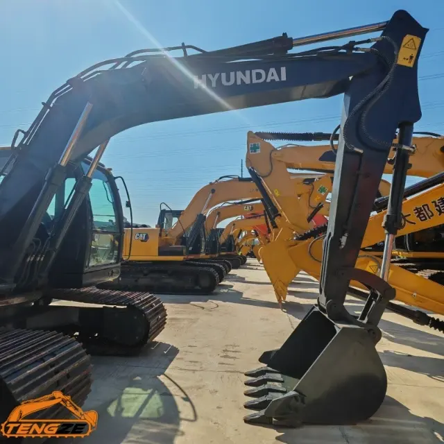 Used Hyundai 150 Excavator 5 Used Hyundai 150 Excavator