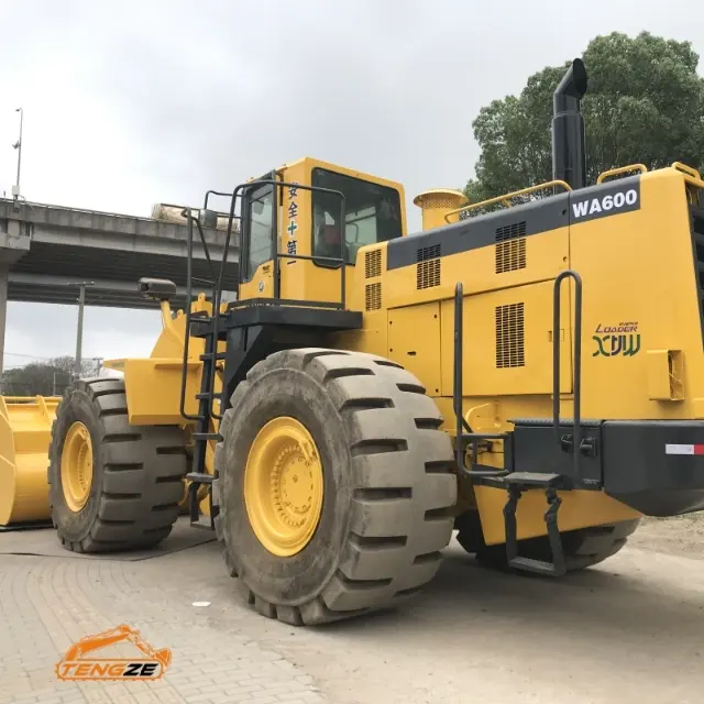 Used Komatsu wa600 loader 8 Used Komatsu wa600 loader
