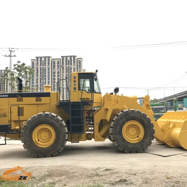 Used Komatsu wa600 loader 6 Used Komatsu wa600 loader