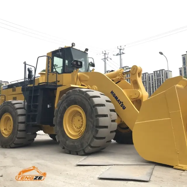Used Komatsu wa600 loader 5 Used Komatsu wa600 loader