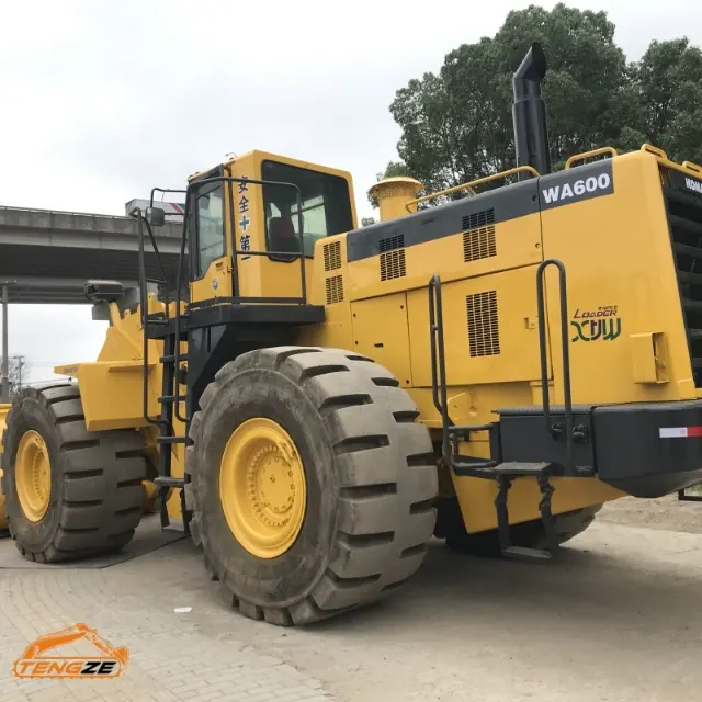 Used Komatsu wa600 loader 4 Used Komatsu wa600 loader