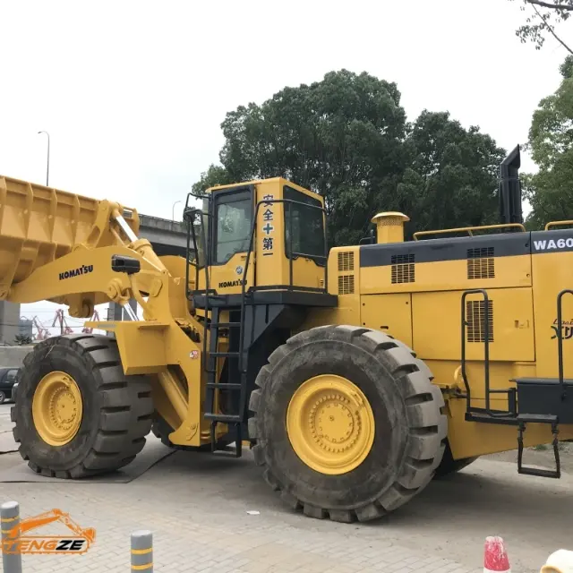 Used Komatsu wa600 loader 2 Used Komatsu wa600 loader