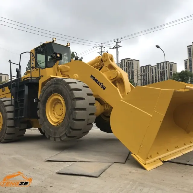 Used Komatsu wa600 loader 3 Used Komatsu wa600 loader