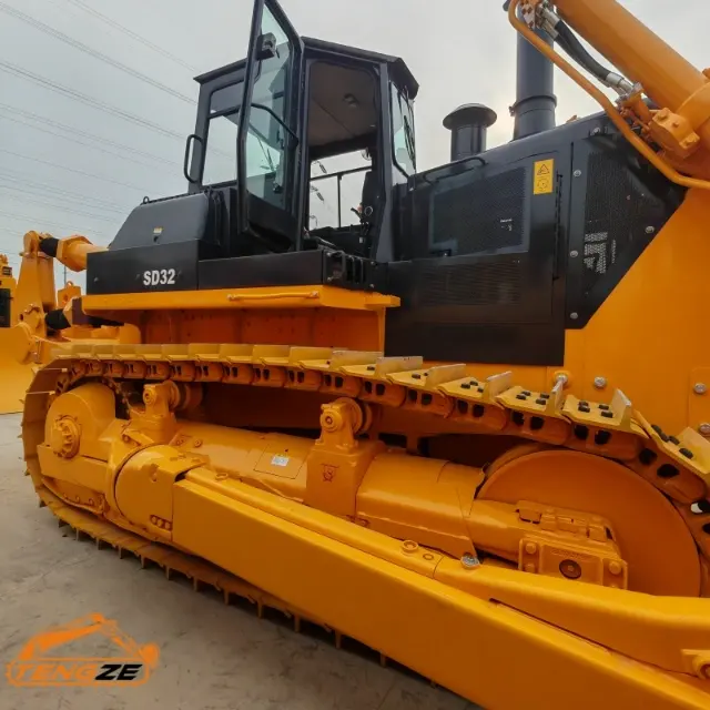 جرافة شانتوي SD32 مستعملة 8 Used Shantui SD32 Bulldozer