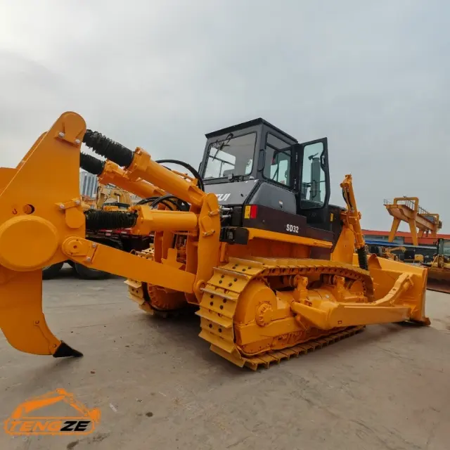 جرافة شانتوي SD32 مستعملة 4 Used Shantui SD32 Bulldozer
