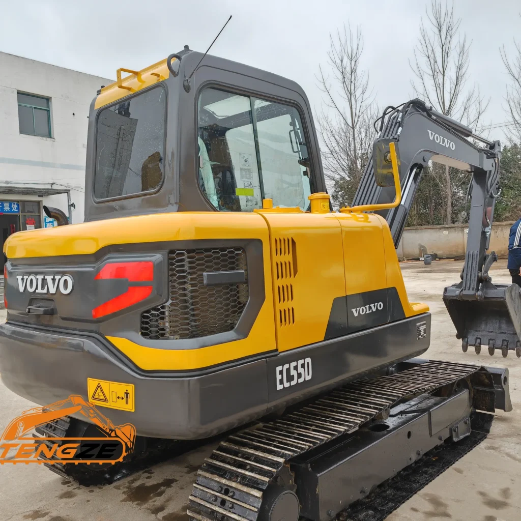 Used Volvo EC55D Excavator 1 Used Volvo EC55D Excavator