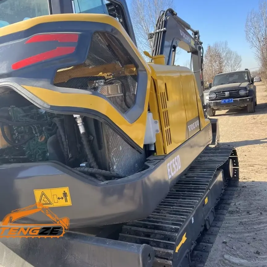 Used Volvo EC55D Excavator 5 Used Volvo EC55D Excavator
