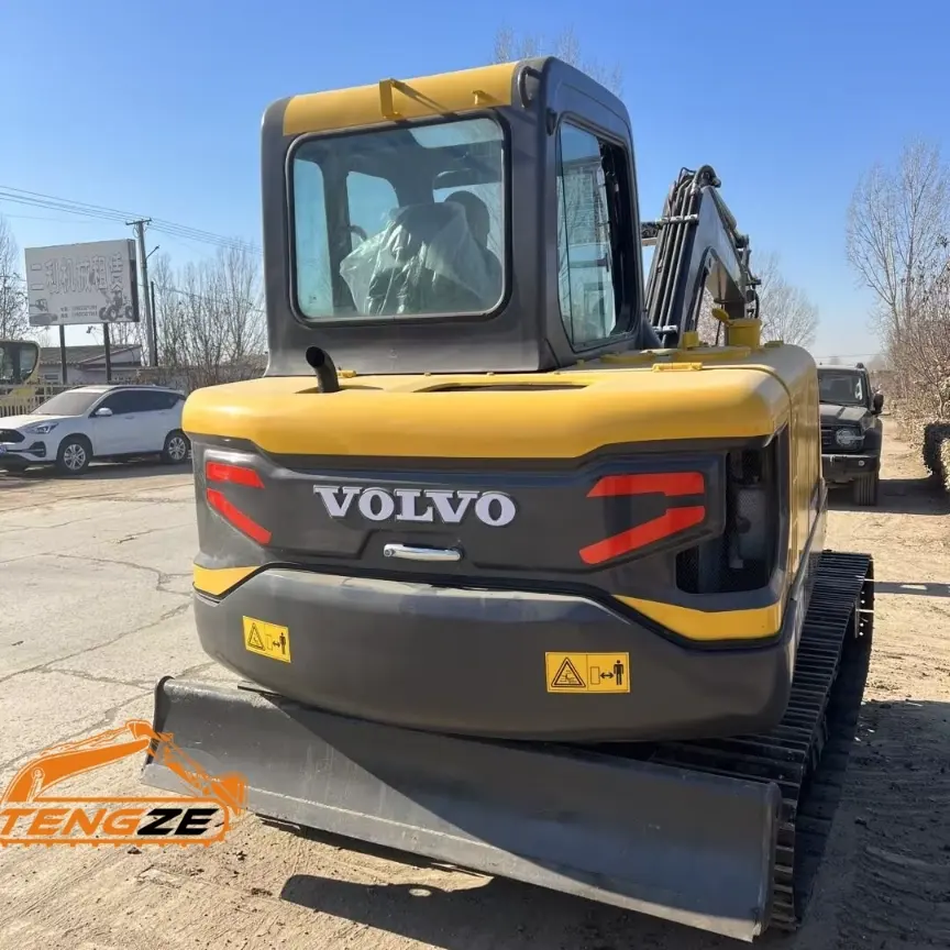 Used Volvo EC55D Excavator 2 Used Volvo EC55D Excavator