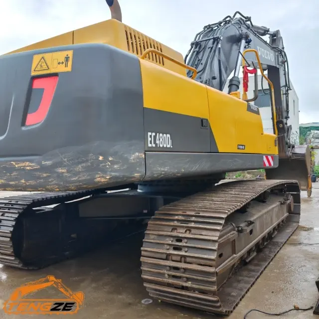 تستخدم حفارة فولفو الثقيلة EC480 1 Used Heavy Volvo EC480 Excavator