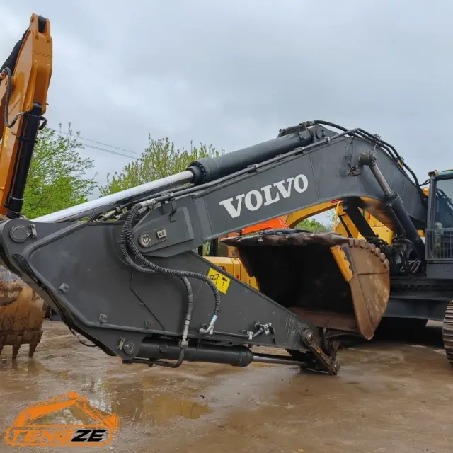 تستخدم حفارة فولفو الثقيلة EC480 5 Used Heavy Volvo EC480 Excavator