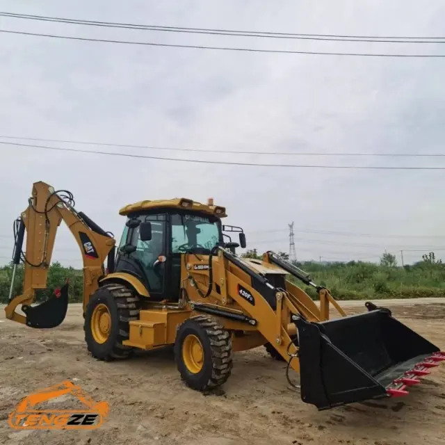 Used CAT 420F Backhoe 1 Used CAT 420F Backhoe