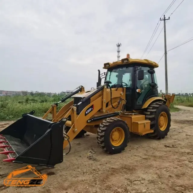 Used CAT 420F Backhoe 2 Used CAT 420F Backhoe