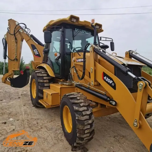 Used CAT 420F Backhoe