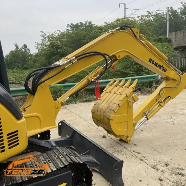 حفارة كوماتسو pc55mr مستعملة 5 Used Komatsu pc55mr Excavator
