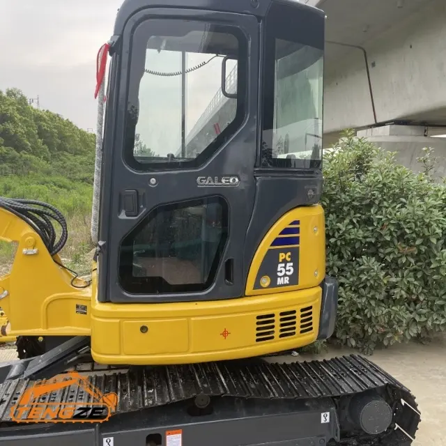 حفارة كوماتسو pc55mr مستعملة 8 Used Komatsu pc55mr Excavator