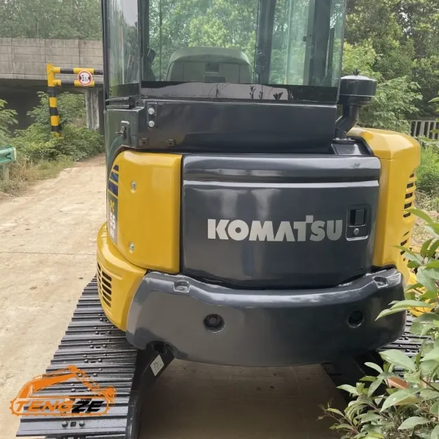 حفارة كوماتسو pc55mr مستعملة 6 Used Komatsu pc55mr Excavator