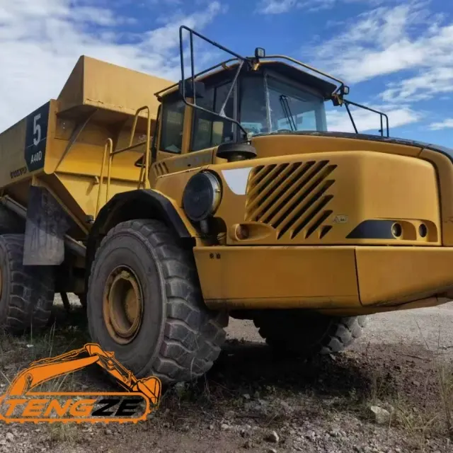 Used Volvo A40D Dump Truck 6 Used Volvo A40D Dump Truck