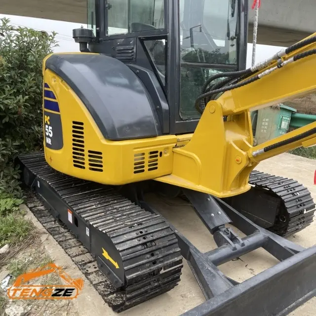حفارة كوماتسو pc55mr مستعملة 4 Used Komatsu pc55mr Excavator