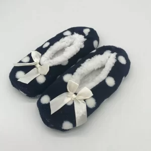 %name What materials are slipper socks typically made of?