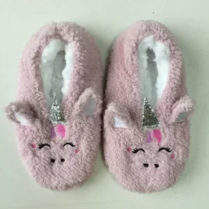 %name What materials are slipper socks typically made of?