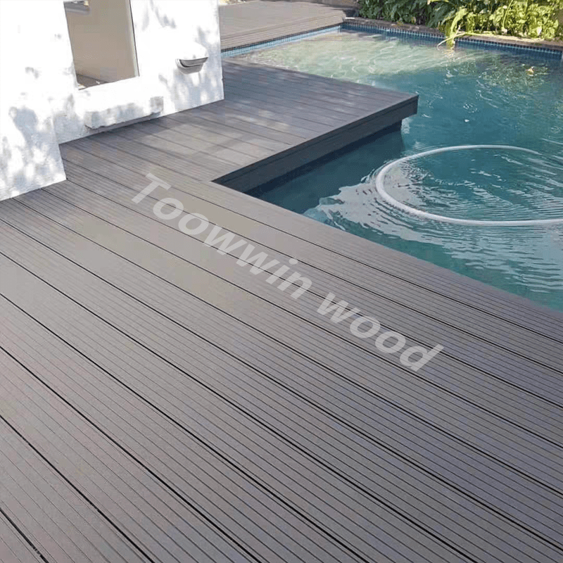 swimming pool wpc composite decking