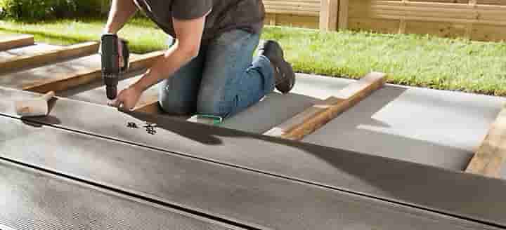 Installation de terrasse