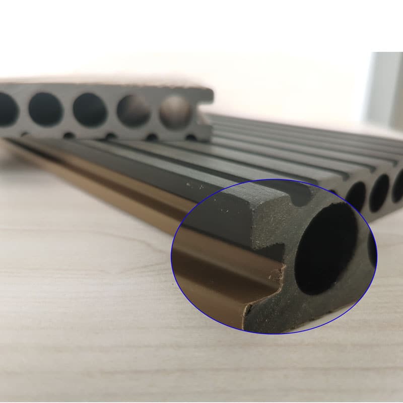 NEW PRODUCT-Half Co-extrusion WPC Composite Decking