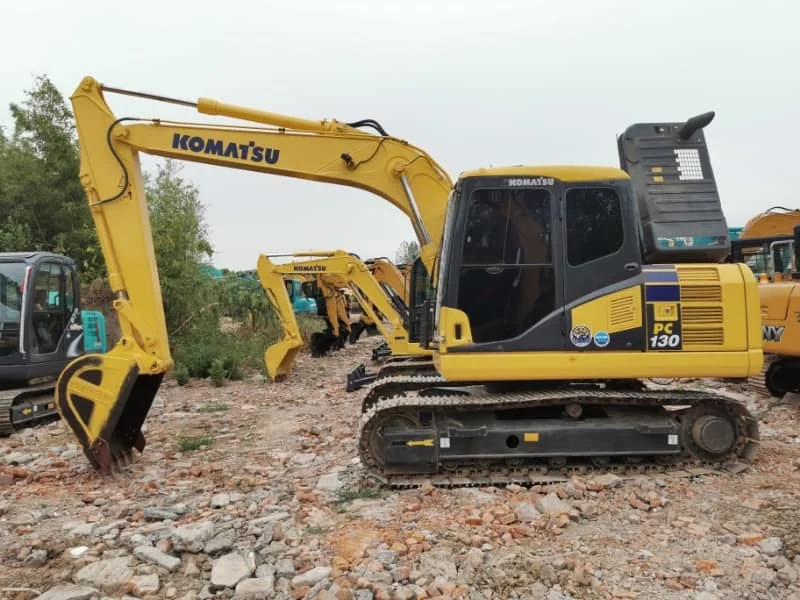 Used Komatsu PC130 excavator