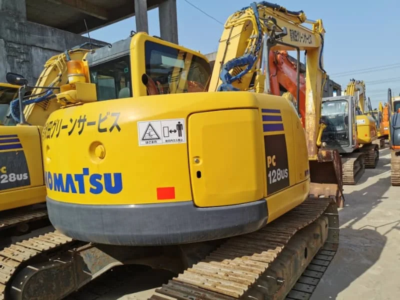 Used Komatsu PC128 excavator