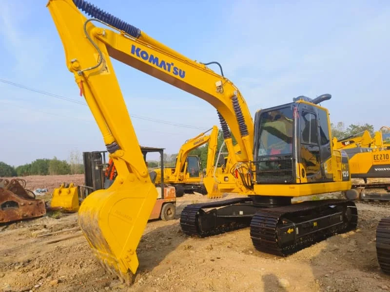 Used Komatsu PC120 excavator