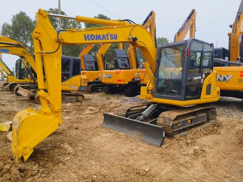 Used Komatsu PC70 excavator
