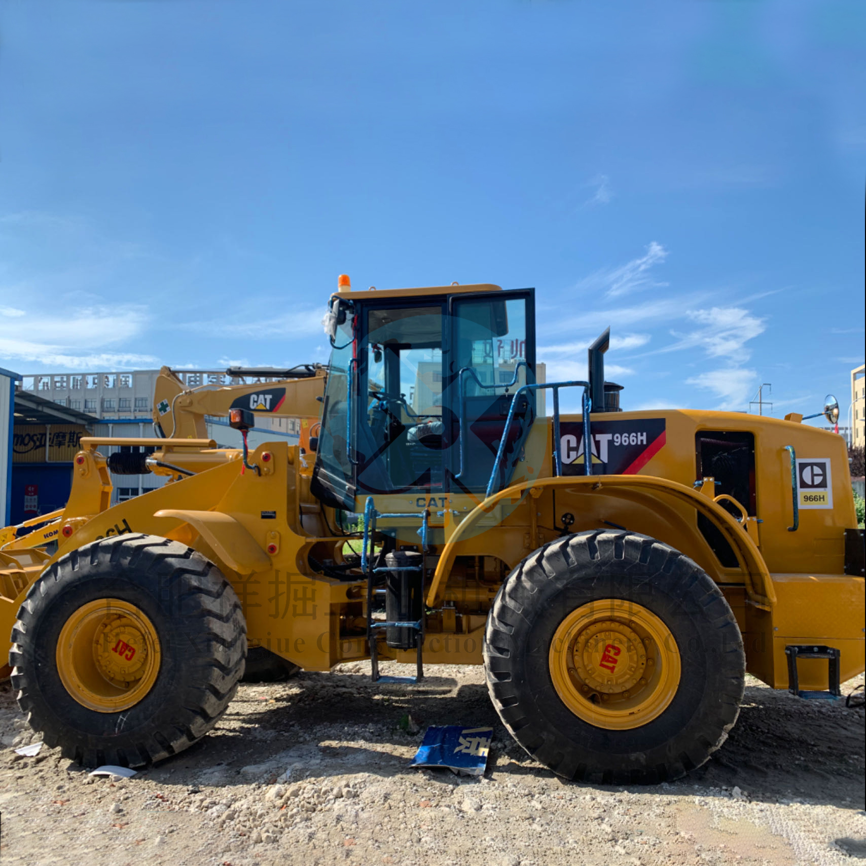 used cat966h loader with good performance